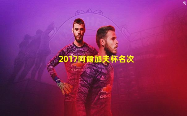 2017阿爾加夫杯名次