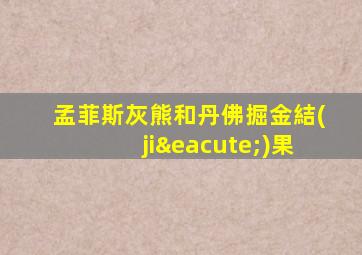 孟菲斯灰熊和丹佛掘金結(jié)果