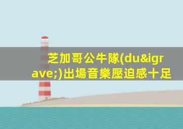 芝加哥公牛隊(duì)出場音樂壓迫感十足